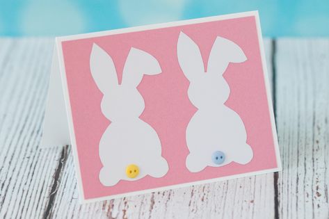 10 easy handmade Easter card ideas! Simple DIY cards to create for friends, family, and teachers this Easter season. #handmadecards #homemadecardideas #Eastercards Easy Diy Easter Cards, Homemade Easter Cards, Minimalist Card Design, Diy Easter Cards, Easter Cards Religious, Easter Bunny Cards, Easter Cards Handmade, Homemade Card, Cards Easy