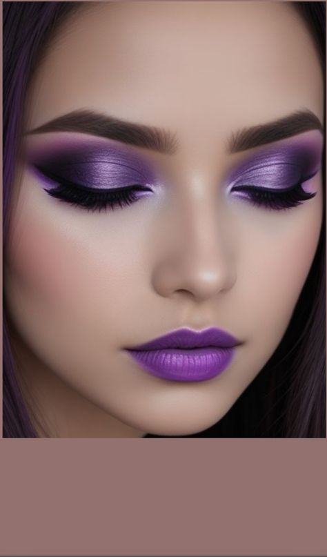 Draw Heads, Plum Makeup, Dramatic Eye Makeup, Henry Danger, Full Makeup, Eye Makeup Pictures, Eyeliner Makeup, Favorite Makeup, Purple Eyeshadow