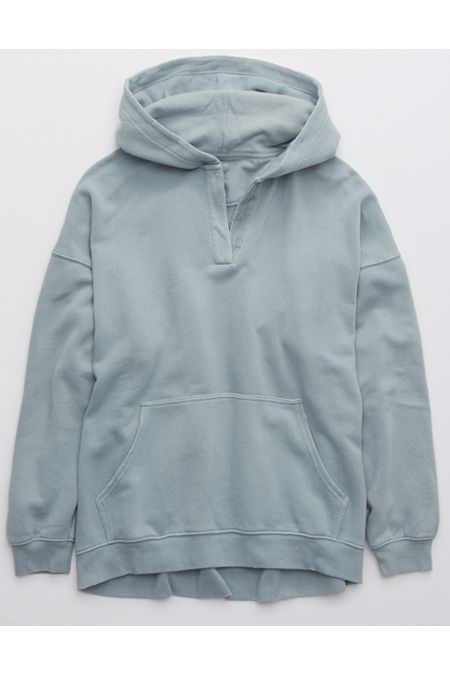 Aerie Happy Henley Hoodie Henley Hoodie, Ae Jeans, Hoodies For Women, Cozy Sweatshirts, Cool Stuff, Mens Outfitters, Colorful Hoodies, The Cool, Fitness Inspo