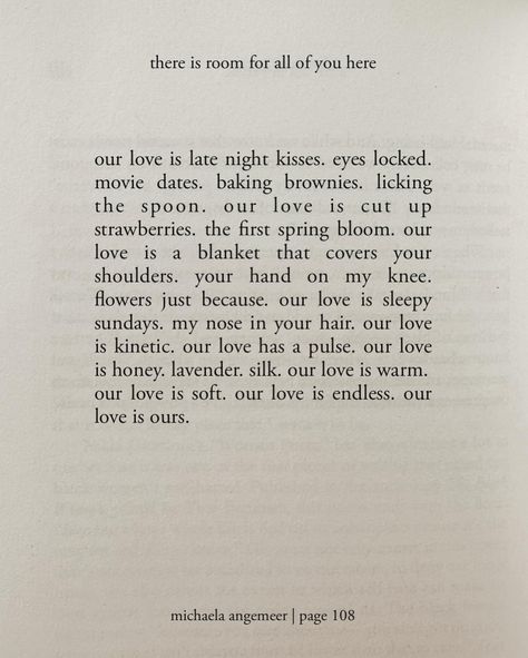 our love is ours 🫶🏼 from my book ‘there is room for all of you here’ #wlw #poetry #lovequotes #loveislove #poetrybooks Book Page About Love, Wlw Book Pages, Love Book Pages, Wlw Poetry, Universe Love, Writing Quotes, Beach Reading, Poetry Books, Love Poems