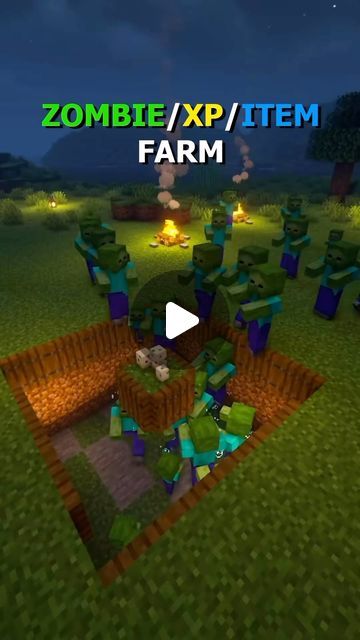 Minecraft Builds & Tips on Instagram: "Zombie/XP/Item Farm! By: humoky / tiktok - Follow @minecrraftbuilds" Minecraft Farms, Farm Minecraft, Your The Best, Minecraft Redstone, Minecraft Farm, Minecraft Inspo, Minecraft Builds, Minecraft Building, January 13