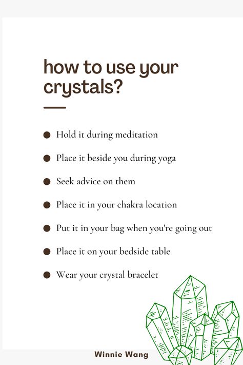 What Crystals To Put Under Your Pillow, How To Connect With Your Crystals, How To Use Crystals For Meditation, Best Crystals For Beginners, How To Use Your Crystals, How To Crystals, Crystals Beginners Guide, Crystal For Beginners, How To Take Care Of Crystals