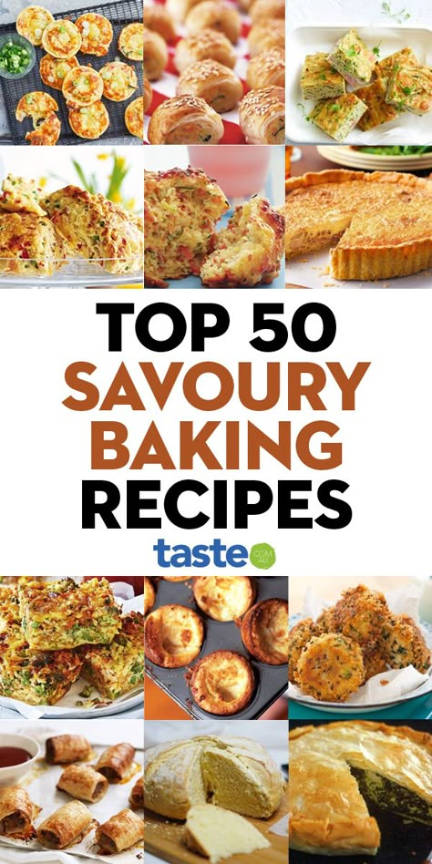 Savoury Bake Sale Ideas, Savoury Dessert Recipes, Bake Sale Ideas Savory, Savoury Cake Ideas, Savoury Treats Snacks, Savoury Birthday Cake Alternatives, Baking Ideas Savoury, Healthy Savoury Recipes, Salty Baking Recipes