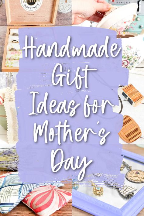 Looking for some budget-friendly DIY inspiration this year for Mother's Day? These gift ideas are upcycled, economical, and so clever, Mom will be so pleasantly surprised by your thoughtful gift! Mother In Law Gift Ideas Diy, Mothers Day Favors Ideas, Mother’s Day Simple Gift, Mother’s Day Diy Craft Ideas, Mother’s Day Gift From Adults, Things To Make For Mothers Day Diy, Mother Day Gift Ideas Easy, Cute Gifts For Mom Diy, Mother's Day Diy Gift Ideas 2023