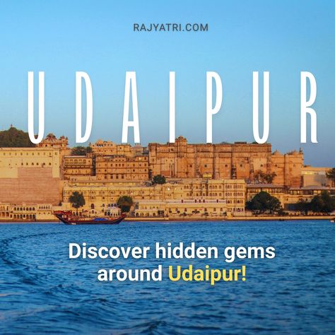 ✨ Discover hidden gems around Udaipur! ✨ 🏞️ Start planning your escape today! Check out our guide to the top tourist places near Udaipur! https://rajyatri.com/tourist-places-near-udaipur/ #UdaipurDiaries #ExploreRajasthan #TravelGoals #HiddenGems #WeekendGetaway Udaipur Tourist Places, Chittorgarh Fort, Water Sports Activities, Wildlife Safari, 100 Km, Tourist Places, Enjoy Nature, Udaipur, Sunset Views