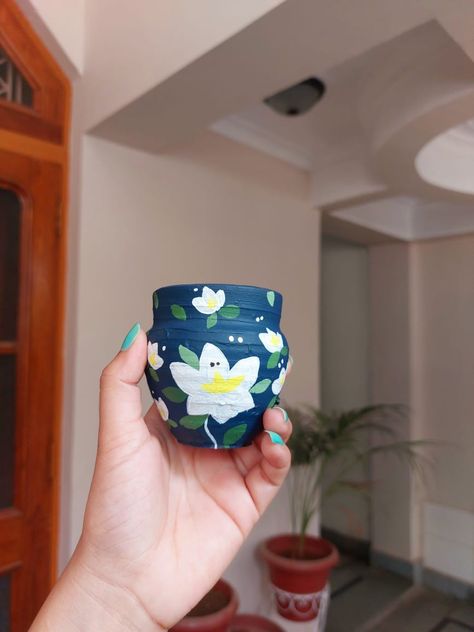 Go & check out #rangraginihandmade on ig #kulhadpainding #kitchendiy #craft Pots Design, Pot Design, Painting Decor, Cute Notebooks, Pot Designs, Decor Home Living Room, Diy Kitchen, My Profile, Diwali