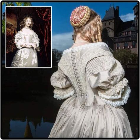 17th Century Wedding Dress, Rococo Fashion 18th Century, 17th Century Dresses, 17th Century Dress, 18th Century Dresses, 17th Century Fashion, Fashion Timeline, Rococo Fashion, Sewing Wedding Dress