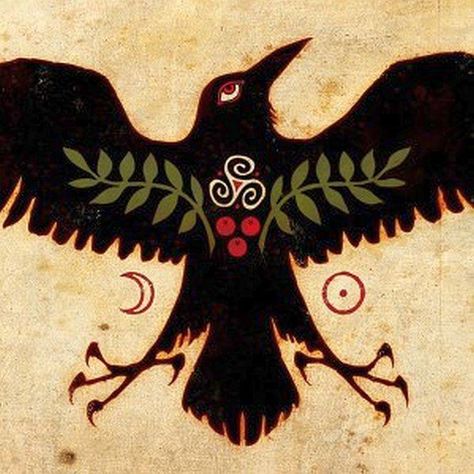 Irish Folk Art, Celtic Wallpaper, Celtic Raven Tattoo, Celtic Bird, Celtic Sun, Interesting Birds, Celtic Raven, Italy Sicily, Farm Business