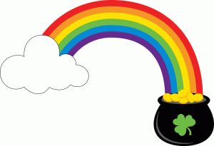 Silhouette Design Store - View Design #75105: rainbow with pot of gold Rainbow With Pot Of Gold Drawing, Rainbow With Pot Of Gold, Rainbow And Pot Of Gold, Classroom Numbers, Ginger Aesthetic, Pot Of Gold Rainbow, Rainbow Pot Of Gold, St Patricks Day Rainbow, Painted Window Art