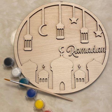 Curious Button DIY Beautiful Unfinished Wooden Ramadan Wall Sign for Home Decor, Ramadan Mubarak Moon Ornament Home Wall Door Decor Eid Mubarak Party Supplies (Set of 2, 8 Inches) https://haoser.com/products/curious-button-diy-beautiful-unfinished-wooden-ramadan-wall-sign-for-home-decor-ramadan-mubarak-moon-ornament-home-wall-door-decor-eid-mubarak-party-supplies-set-of-2-8-inches Haoser #Bestseller Moon Ornament, Button Diy, Fab Lab, Diy Buttons, Wall Door, Ramadan Mubarak, Eid Mubarak, Door Decor, Home Signs