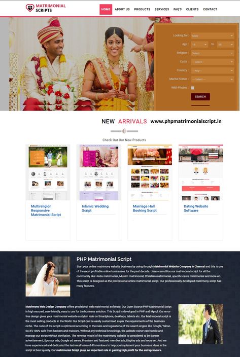 PHP Matrimonial Script is the leading Matrimonial Website Company in Chennai offering different types of Readymade Matrimonial Software to the clients at affordable price. Our Matrimonial Web Design Services India offers an easy solution to do matchmaking services through the globe. Matrimonial Website Design, Matrimony Website Design, Loneliness Photography, Communication In Marriage, Matrimonial Sites, Website Company, Preparing For Marriage, Islamic Wedding, Marriage Problems