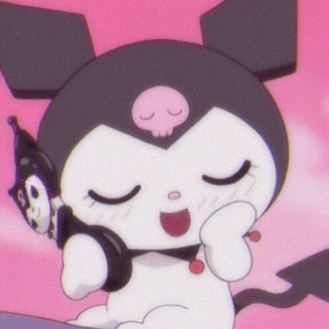 Kuromi Pfp, Kuromi Icon, Melody And Kuromi, Kitty Pictures, Hello Kitty Kuromi, Hello Kitty Characters, Kuromi My Melody, My Melody Kuromi, Hello Kitty Pictures