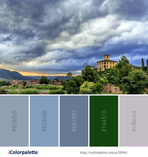 Color Palette ideas from 2538 Cloud Images | iColorpalette Soothing Paint Colors, Rain Clouds, Find Color, Sky Painting, Storm Clouds, Nature Images, Color Pallets, Silhouette Design, Color Combinations