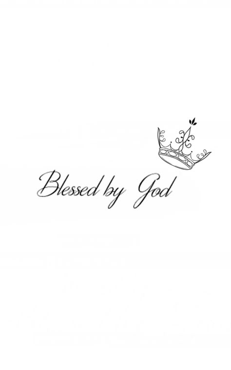 I Am Blessed Tattoo, God Phrases Tattoo, God Bless Tattoo, Godly Tattoos For Women, Blessed Tattoo Ideas, God Tattoos For Women, Blessed Tattoo, Chest Tattoo Stencils, Meaningful Word Tattoos