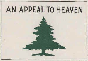 1775  American ships in New England waters flew a "Liberty Tree" flag in 1775. It shows a green pine tree on a white background, with the words, "An Appeal to Heaven." An Appeal To Heaven, Liberty Tree, Villanova University, American Flag Wall, American Colonies, Americana Decor, Flag Wall, Christian Motivation, Declaration Of Independence