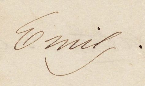 Emily Dickinson's signature, early 1862 Dickinson Poems, Emily Dickinson Poems, Female Poets, Literature Teacher, Hermann Hesse, Modern Books, Signature Ideas, American Poets, Emily Dickinson