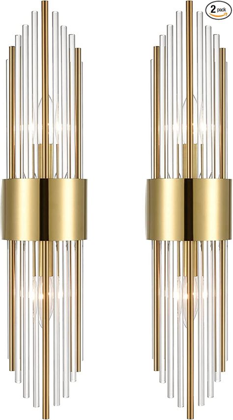 Light Fixtures For Bedroom, Luxury Wall Lights, Wall Scones, Modern Luxury Bedroom, Crystal Wall Sconces, Wall Lights Bedroom, Modern Wall Sconces, Crystal Wall, Gold Wall