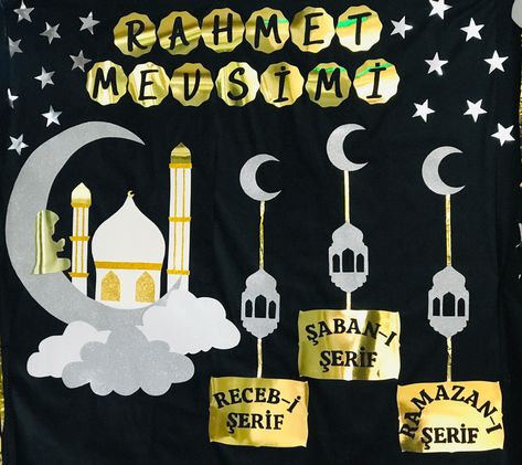 Ramadan Decorations For School, Baby Birthday Party Theme, Muslim Kids Activities, Ramadan Kareem Pictures, School Kids Crafts, Islamic Kids Activities, Ramadan Kids, Ramadan Kareem Decoration, Ramadan Activities