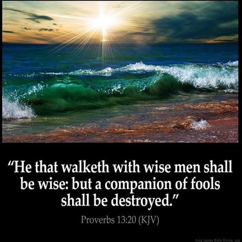 When you decide to do things God's way, Christians and heathen will come against you. But how do you handle that? Proverbs Kjv, King James Bible Online, A Bible Verse, Proverbs 13, King James Bible Verses, Bible Verses Kjv, Bible King James Version, Bible Verse Pictures, King James Bible