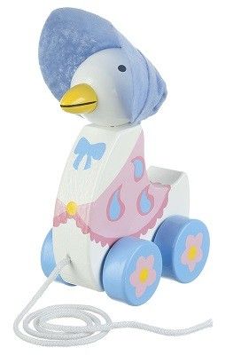 Jemima Pull Along Toy (Toy) Peter Rabbit Toys, Peter Rabbit Characters, 12 Month Toys, Pull Toys, Peter Rabbit And Friends, Rabbit Collection, Pull Along Toys, Duck Toy, Traditional Toys