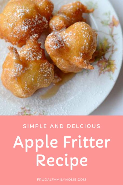 Apple Fritter Recipe, Apple Recipes Easy Healthy, Apple Recipes Easy, Apple Fritter, Yummy Fall Recipes, Apple Dessert Recipes, Fritter Recipes, Apple Fritters, Crisp Air