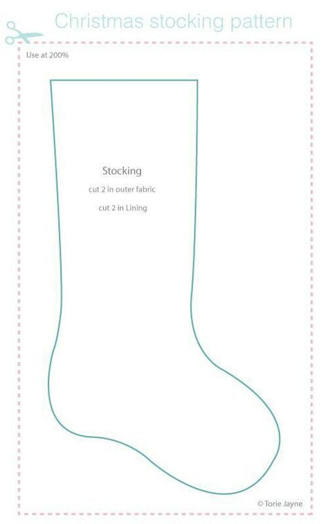 Christmas Stocking Pattern Free, Stocking Pattern Free, Christmas Stockings Sewing, Christmas Stockings Diy, Felt Stocking, Christmas Stocking Pattern, Stocking Pattern, Navidad Diy, Xmas Stockings