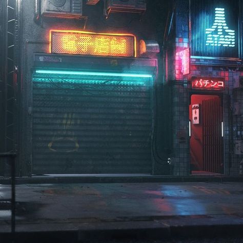 Neon Noir, Sci Fi Environment, Sci Fi Films, Cyberpunk Aesthetic, Cyberpunk City, Dark City, Substance Painter, Arte Cyberpunk, Neon Aesthetic