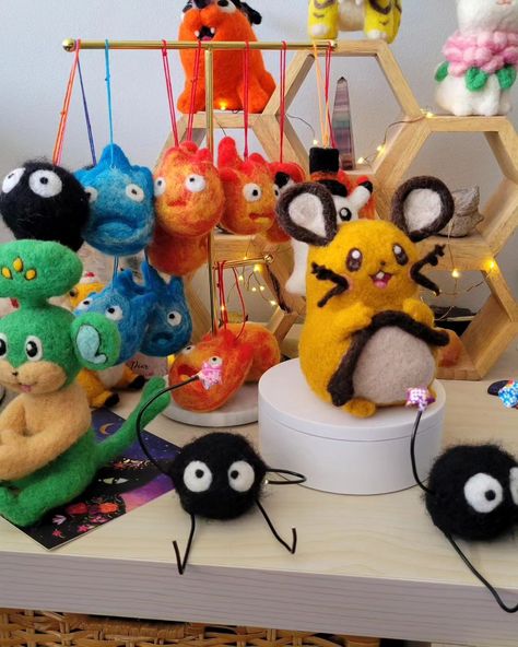 Thank you all for making this shop update a success! And if you missed it- there are a few needle felted cuties still looking for a home, including some soots, calcifers, pokemon and totoro! I've got some acrylic keychains available too! idothefelting(dot)com to adopt your needle felted pal. #needlefelting #felting #sootsprites #totoro #pokemon Needle Felted Pokemon, Felted Pokemon, Soot Sprites, Acrylic Keychains, Needle Felted, Needle Felting, Keychains, Pokemon, Felt