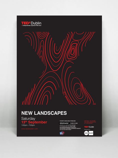 TEDxDublin 2014 — New Landscapes on Behance Science Gallery, Page Layout Design, Event Poster Design, Conference Design, Presentation Layout, Flyer And Poster Design, Typography Layout, Typography Poster Design, Event Branding