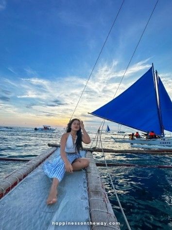 paraw sailing boracay - one of the best activities in Boracay especially during Boracay sunset Boracay Sunset, Boracay Philippines, Boracay Island, Sailing Adventures, Parasailing, Boracay, Island Hopping, Water Activities, Stunning View