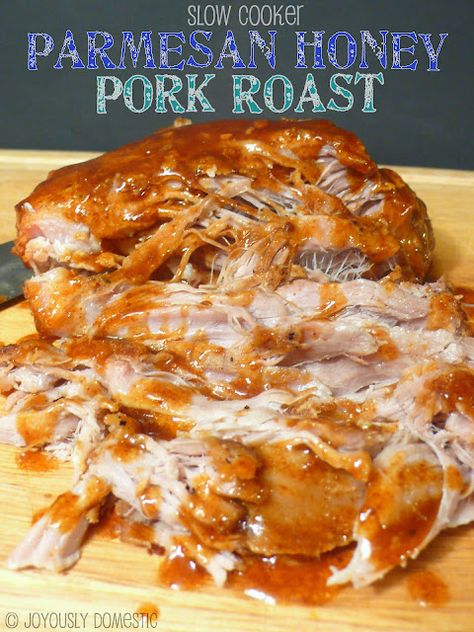 Slow Cooker Pork Roast Recipe, Pork Roast Seasoning, Honey Pork Roast, Pork Roast Recipe, Slow Cooker Pork Roast, Honey Pork, Pork Roast Recipes, Joyful Life, Crockpot Pork