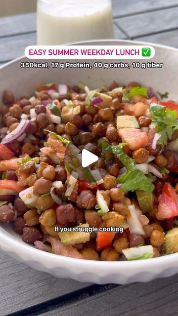 Urvi Gohil| Clinical Dietitian on Instagram: "Chatpata Chana Salad with thick buttermilk ✅

Summer is time when I do more more salads because eating whole big meal is not what I enjoy! My appetite is full by drinking lot of water! 

So I love making this very simple chatpata chana salad and buttermilk by the side!

🍀 Soak kala chana overnight ( I used 1/2 cup around 50-60g), throw the soaked water, add some new water along with salt and pressure cook it for 6-7 whistles! We need soft chana! 
🍀 Add lots of finely chopped onions, tomatoes, raw mango & coriander, you can also add mint! I don’t enjoy adding any other vegetables, you can add everything you like!
🍀 Time for some salt, chat masala, coriander powder & lemon juice
🍀 Mix it well and enjoy it with thick buttermilk 

Also eating p Chana Salad, Chana Chat, Clinical Dietitian, Chat Masala, Raw Mango, Coriander Powder, Big Meals, Chopped Onions, Easy Summer