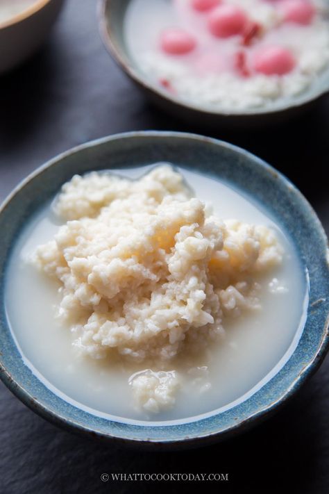 How To Make Jiu Niang/Lao Zao (Chinese Sweet Fermented Rice) Wine Yeast, Yeast Starter, Fermented Rice, Wine Recipe, Recipes Chinese, Asian Dessert, Sweet Rice, Using A Pressure Cooker, Chinese Dessert