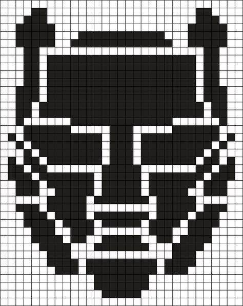 BTSM Perler Bead Pattern / Bead Sprite Edm Perler Patterns, Dj Perler Bead Patterns, Rave Pixel Art, Rave Perler Bead Patterns, Edm Perler Bead Patterns, Perler Bead Rave Patterns, Edm Dj Perlers, Dj Perler, Rave Perler Ideas