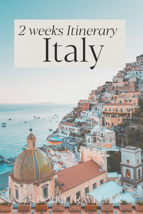 Plan the perfect 2-week trip to Italy with our detailed itinerary. From Rome to Venice, explore Italy's must-see sights and hidden gems. Start your Italian adventure now! 2 Weeks In Italy, Italy In October, Best Of Italy, Italy Itinerary, Living In Italy, Explore Italy, Trip To Italy, Lake Garda, Italy Vacation