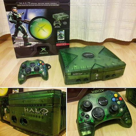 CV | Microsoft Xbox Halo Green Console Xbox Halo, Halo Xbox 360, Halo Combat Evolved, Xbox 360 Console, Latest Technology Gadgets, Original Xbox, Xbox Console, Video Game Systems, Retro Appliances