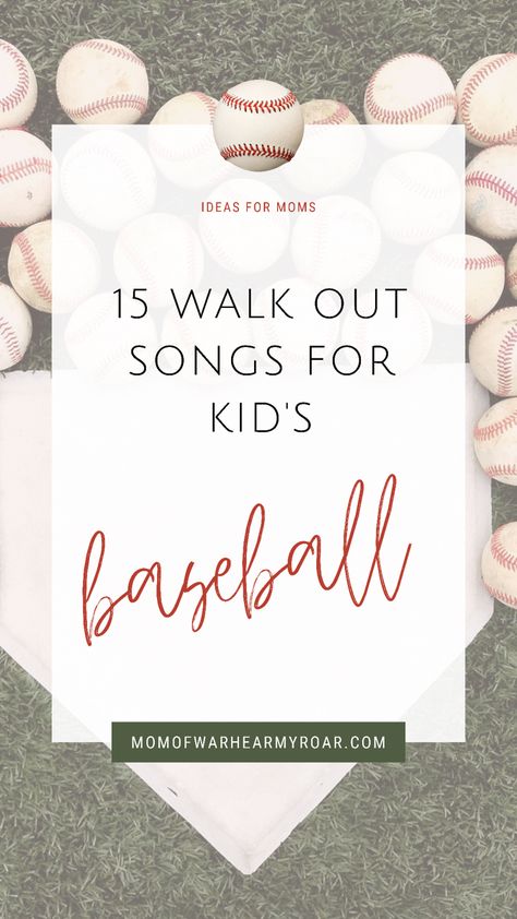 Baseball Walk Up Songs 2023, Baseball Snacks For Team, Baseball Chants, Travel Baseball Mom, Walk Out Songs, Baseball Lineup, Baseball Activities, Baseball Snacks, Opening Day Baseball