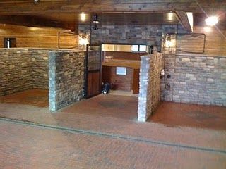 gk-barn2 Horse Shower Stall, Horse Wash Bay, Brick Wash, Equestrian Barns, Barn Hacks, Veneer Stone, Barn Stalls, Stable Ideas, Shower Stalls