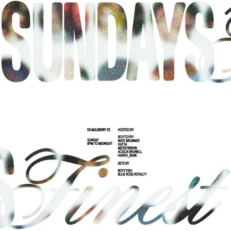 sundays finest invite Graphic Design Inspo, Cv Website, Invitation Layout, Graphic Design Fun, Communication Design, Graphics Inspiration, Stay Up, Design Graphique, Graphic Design Posters