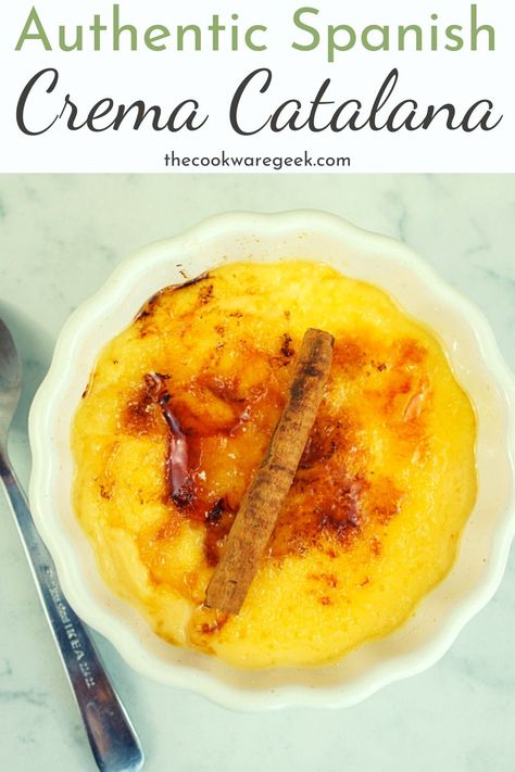 Crema Catalana Recipe, Spanish Chicken Stew, Geek Recipes, Spanish Dessert Recipes, Spanish Dessert, Traditional Spanish Recipes, Spanish Desserts, Spanish Chicken, Geek Food