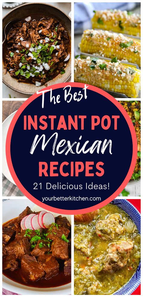 Mexican Recipes Instant Pot, Pressure Cooker Recipes Mexican, Fancy Instant Pot Recipes, Mexican Food Recipes Instant Pot, Mexican Food Instant Pot, Taco Instant Pot Recipes, Mexican Pot Roast Instant Pot, Insta Pot Mexican Recipes, Mexican Diet Recipes