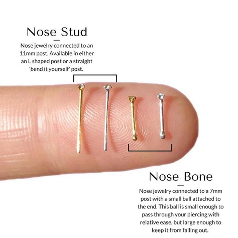 Tiny Nose Piercing, Dainty Nose Piercing, 1mm Nose Stud, Piercing Combinations, Gold Nose Ring Stud, Small Nose Studs, Cute Nose Rings, Rose Gold Nose Ring, Piercing Care