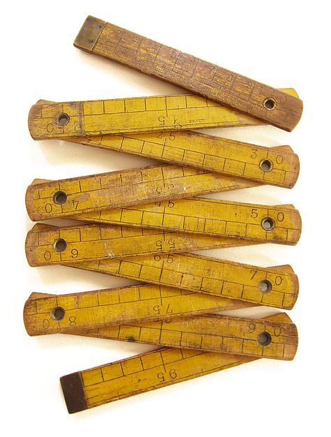 Wood Ruler, Measuring Stick, Farm Tools, Buried Treasure, Antique Tools, Old Tools, Vintage Tools, Mellow Yellow, Sewing Notions