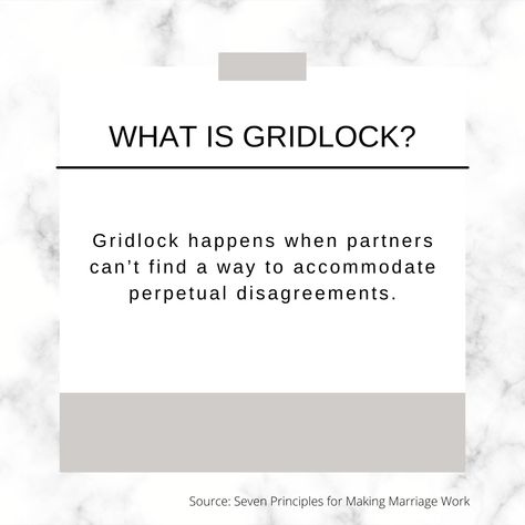 All couples have some kind of irreconcilable differences, but it’s when partners cannot find a way to accommodate them, they turn into on going disagreements which then result in gridlock. These kind of issues reflect the differences in the personality and lifestyle of the persons involved. #relationshipcoaching #couplescoaching #relationshiptips #relationships #gottmanmethod Making Marriage Work, Gottman Method, Irreconcilable Differences, Relationship Coaching, Relationship Coach, Find A Way, Relationship Tips, Coaching, Turn Ons