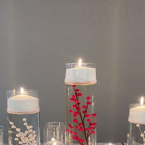 Foton® Pearled Candle on Instagram: "Have you tried making floating candles with your Foton® yet? Our pearls can be used to create unique centerpieces for your holiday table. Just add whatever decorations you want into the water, and pour Foton pearls on top to turn it into a candle. #fotoncandle #pearledcandle #coolinvention #candlehacks #fotonpearls #decorhacks #wishlist #christmasdecor #floatingcandles" Pearl Candle, Unique Centerpieces, Floating Candles, Have You Tried, Led Candles, Cool Inventions, Holiday Tables, Decorating Tips, Floating