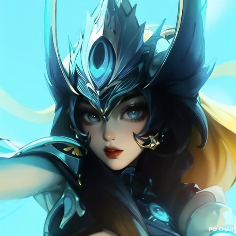 League Of Legends Nami, Nami League Of Legends, Lol League Of Legends, League Of Legends, Moon, Fan Art, Anime, Quick Saves, Art