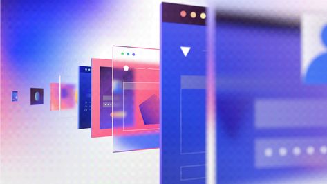 Webflow - A New Era of No Code on Behance Learning Cards, Motion Animation, 3d Motion, No Code, Event Themes, God Art, Project Photo, Cinema 4d, After Effects