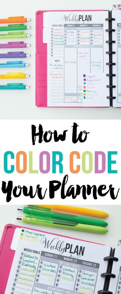 Color Coding Planner, How To Bullet Journal, Digital Bullet Journal, Diy Organizer, To Do Planner, Planner Tips, Planner Obsessed, Planner Inspiration, Organization Planning