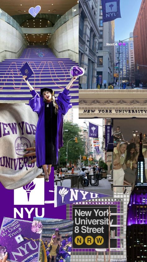 #nyu #future #nyc Nyu Student Aesthetic Wallpaper, Nyu Tisch Aesthetic, Nyu University Aesthetic, Nyu Student Aesthetic, Nyc University, Nyu University, Hailey Core, Nyu Campus, Ucla Campus