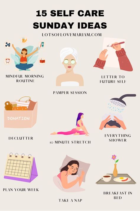 Are you need for some self care day routine ideas? Check out this post with 15 self care sunday ideas to create your very own self care sunday routine to help boost your physical, mental, and emotional wellbeing. Self Care Sundays, Self Care Day Routine, Self Care Sunday Routine, Sunday Self Care, Weekly Reset, Sunday Ideas, Best Self Care, Self Care Sunday, Sunday Routine